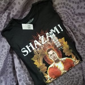 Shazam Fury Of The Gods Mens Large T-shirt
